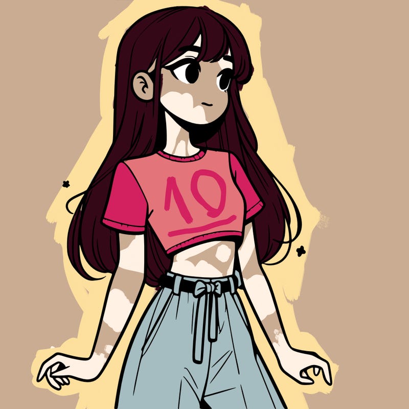 girl in a cute crop top