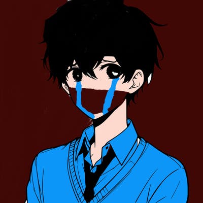 realistic anime boy