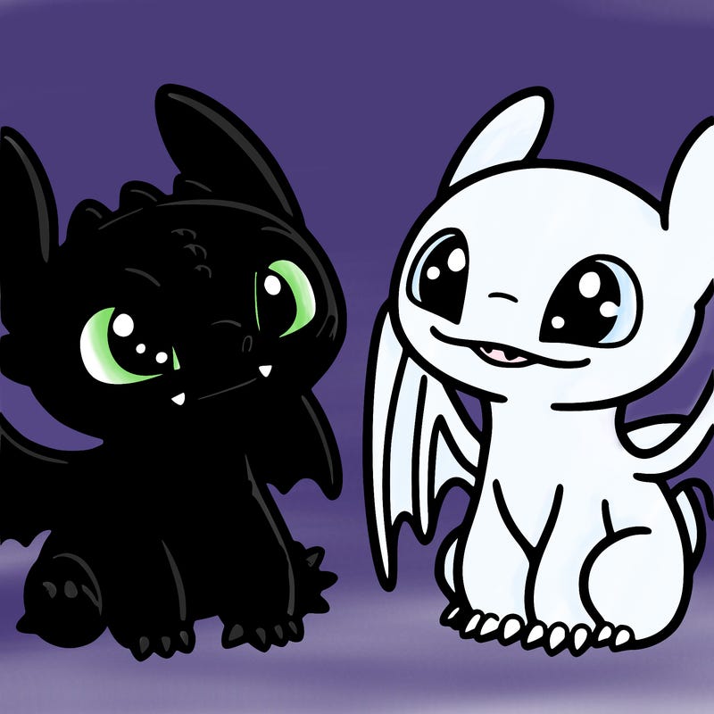 toothless and light fruy