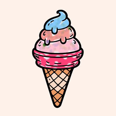 ice cream cone