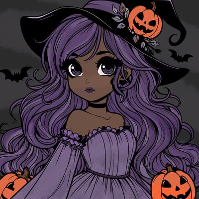 realistic girl halloween