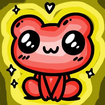 kawaii frogy