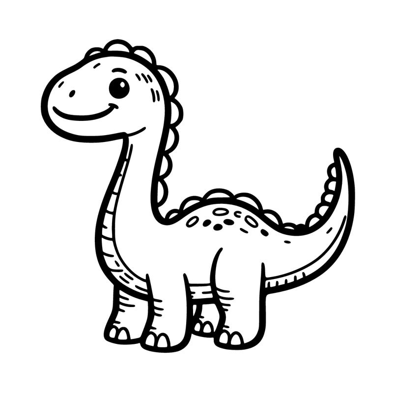 dinosaur simple and easy