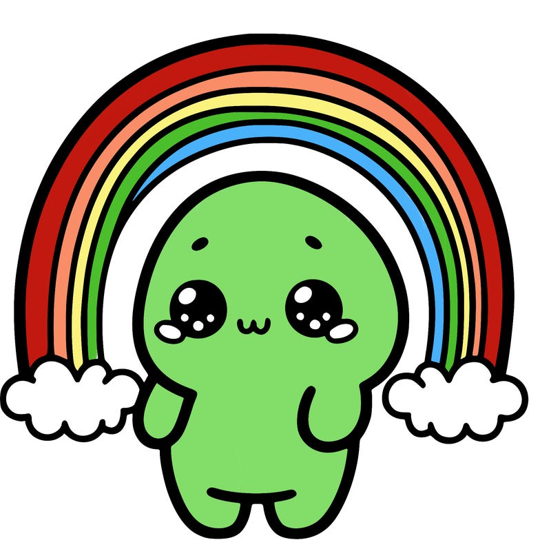 cute rainbow