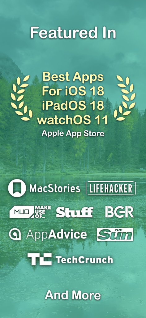 Meditation Timer - Zenitizer - Lista de medios de comunicación y reconocimientos de la App Store de Apple para la aplicación de meditación Zenitizer, incluyendo TechCrunch y Lifehacker.