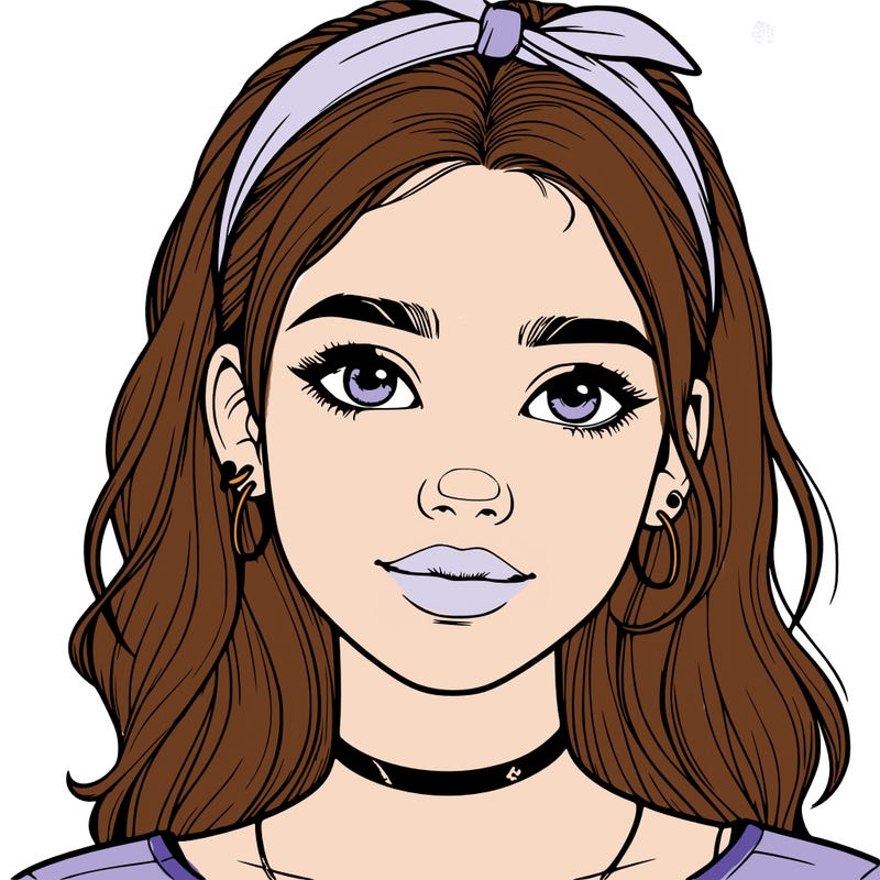 realistic teenage girl