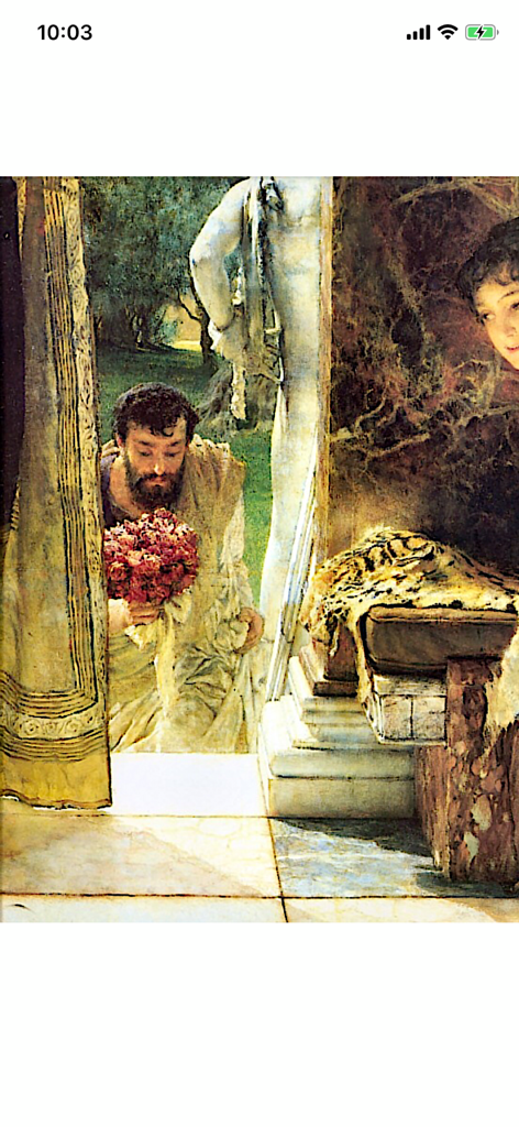 Una página de cómic digital con arte clásico mostrada en la aplicación Manga Viewer