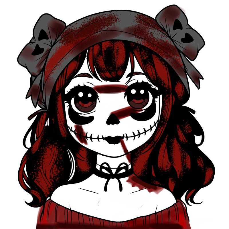 realistic girl halloween