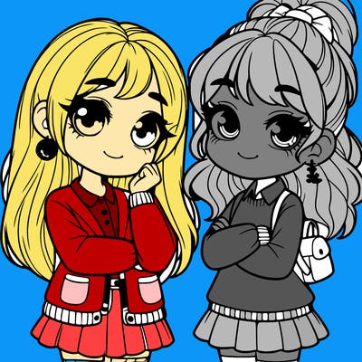 girls next to eachother