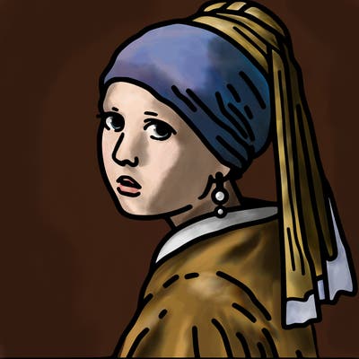 girl with the pearl earring painting