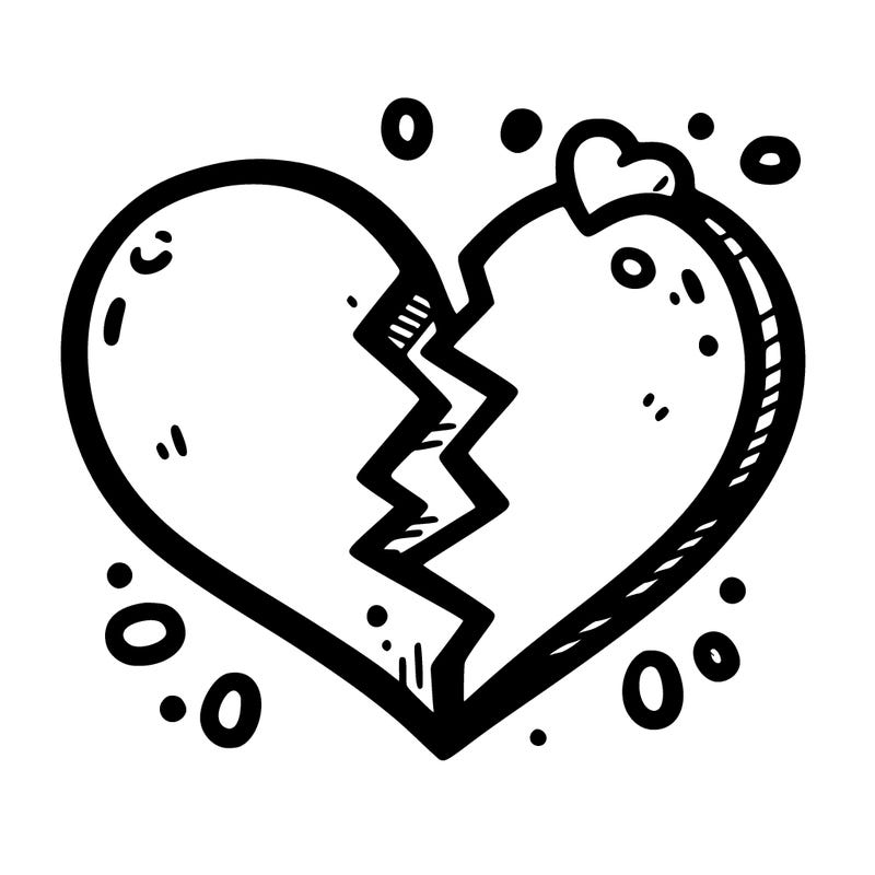 a broken heart
