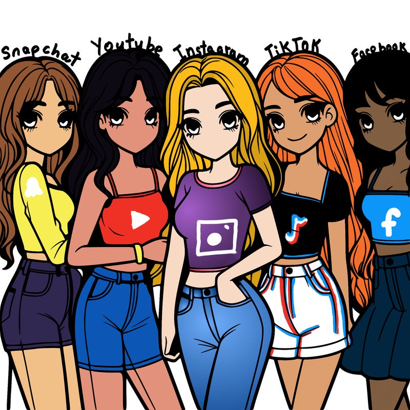 group of girls
