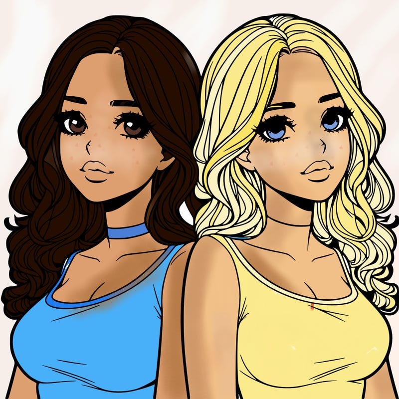 realistic twin sisters