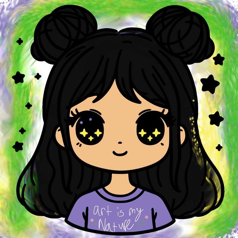 girl with spacebuns