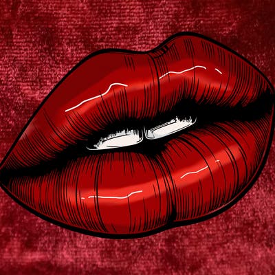 realistic lips