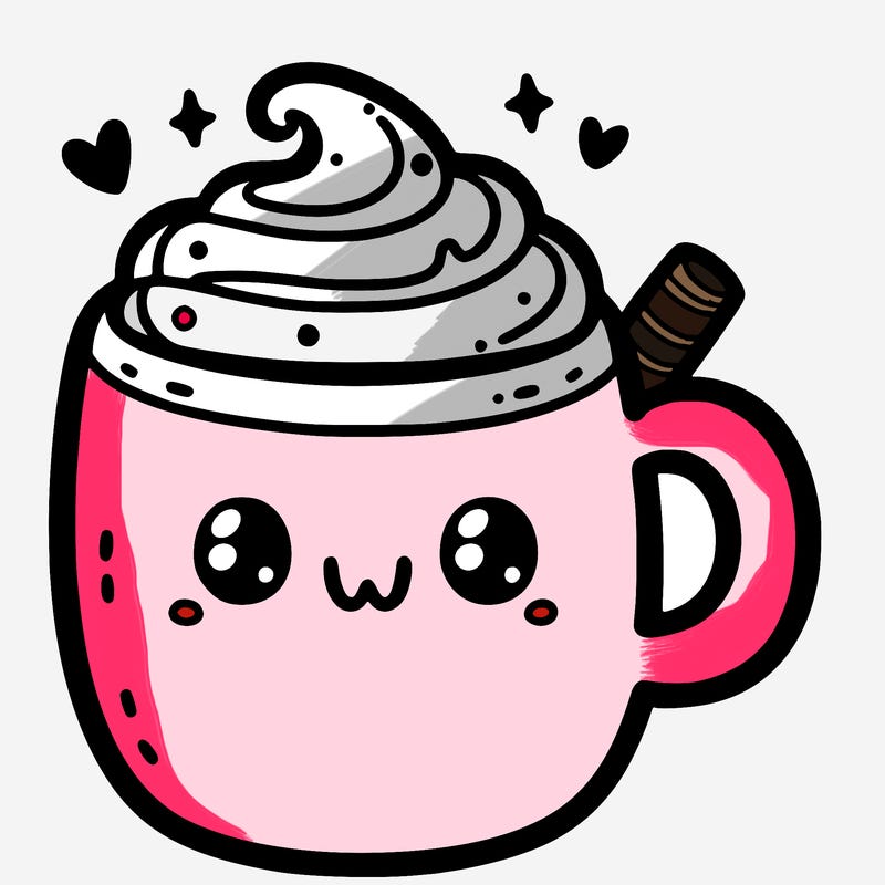 cute hot chocolate mug