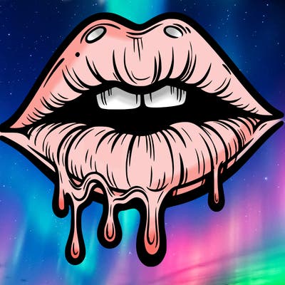 lips that look realistic and drip