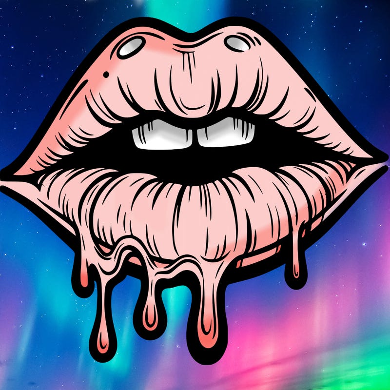 lips that look realistic and drip