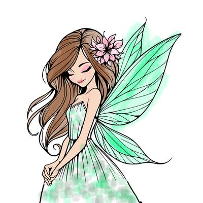 realistic fairy