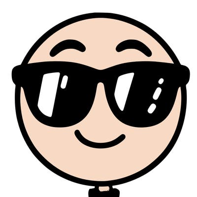 emoji with sunglasses