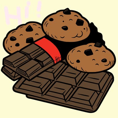 cookies and chocolate