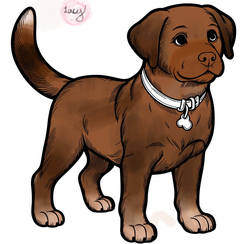 realistic dog