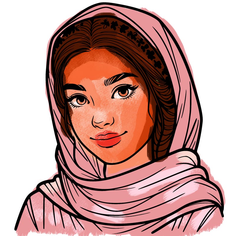 realistic adult girl