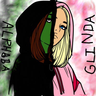 a realistic girl in a hoodie