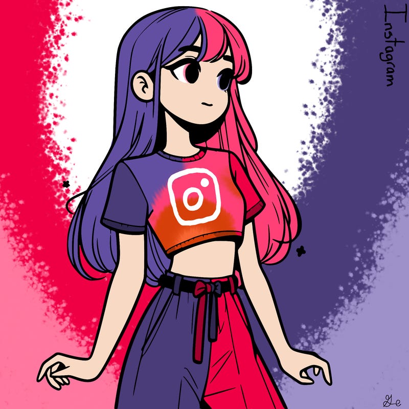 girl in a cute crop top