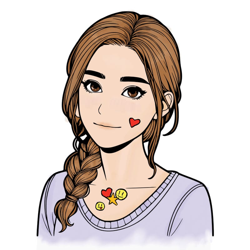 realistic person girl