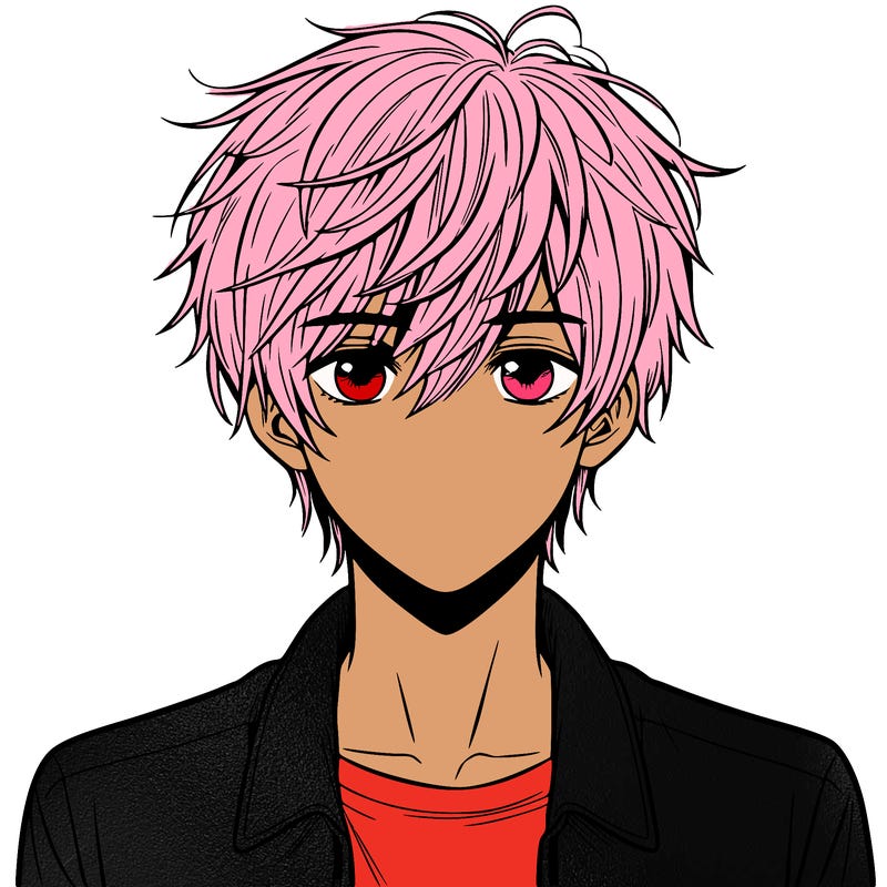 male manga character
