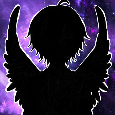 anime boy with wings