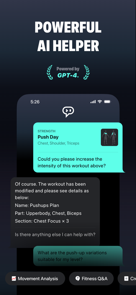Keep Gym - Muscle Booster - パーソナライズされたワークアウト調整のためのGPT-4搭載AIフィットネスアシスタント