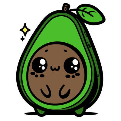 cute avocado