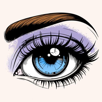 realistic eye