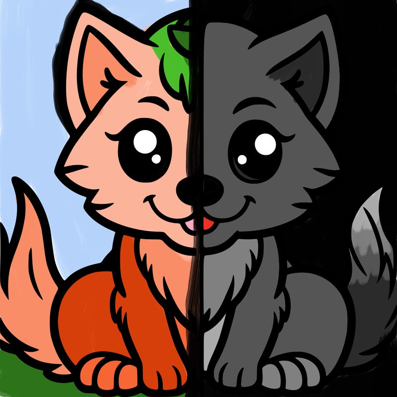 split wolf