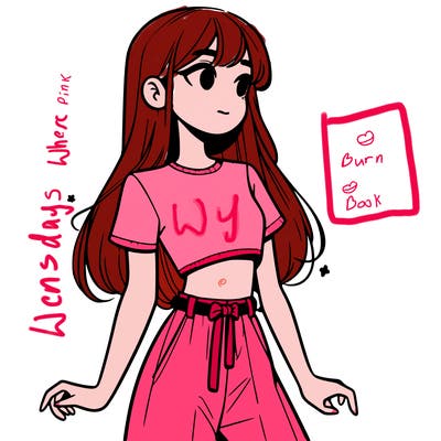 girl in a cute crop top