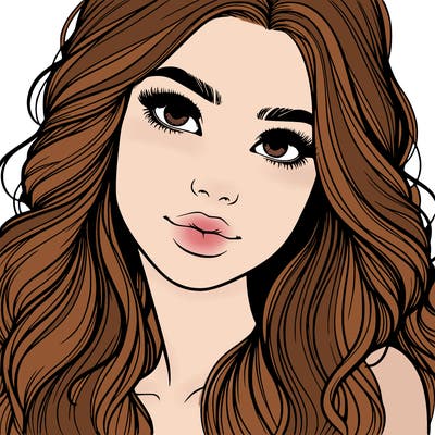 beautiful realistic girl