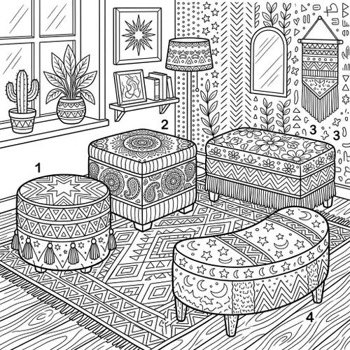 Bedroom Ottomans