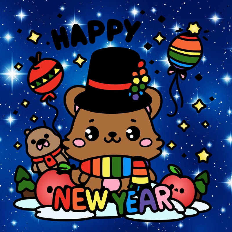 message : happy new year