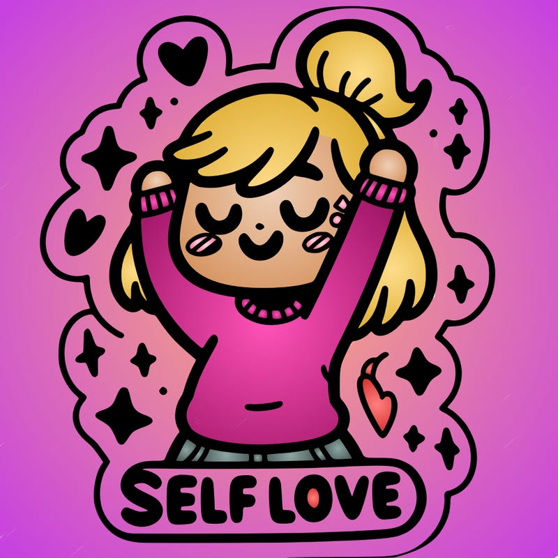 self-love sticker