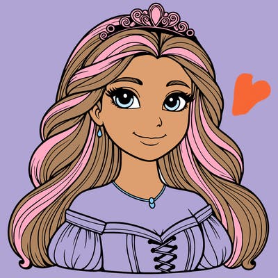 realistic princess