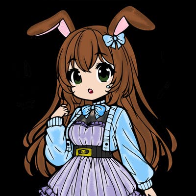 bunny anime girl