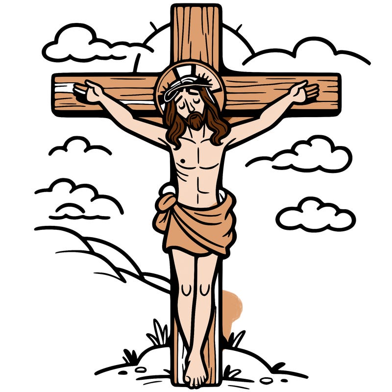 jesus on the cross