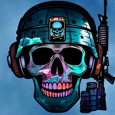 military skull