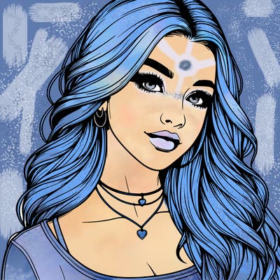 detailed realistic girl