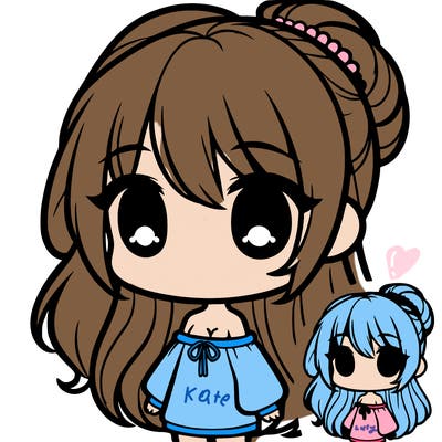 cute chibi girl