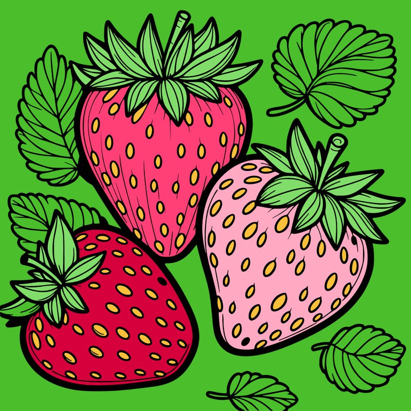 strawberries