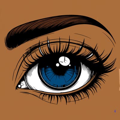 realistic eye