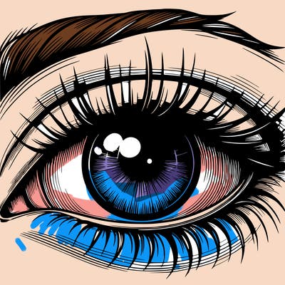 realistic eye